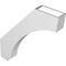 Ekena Millwork 4-in. W x 26-in. D x 30-in. H Imperial Architectural Grade PVC Knee Brace BRCP04X26X30IMP - alternate 4